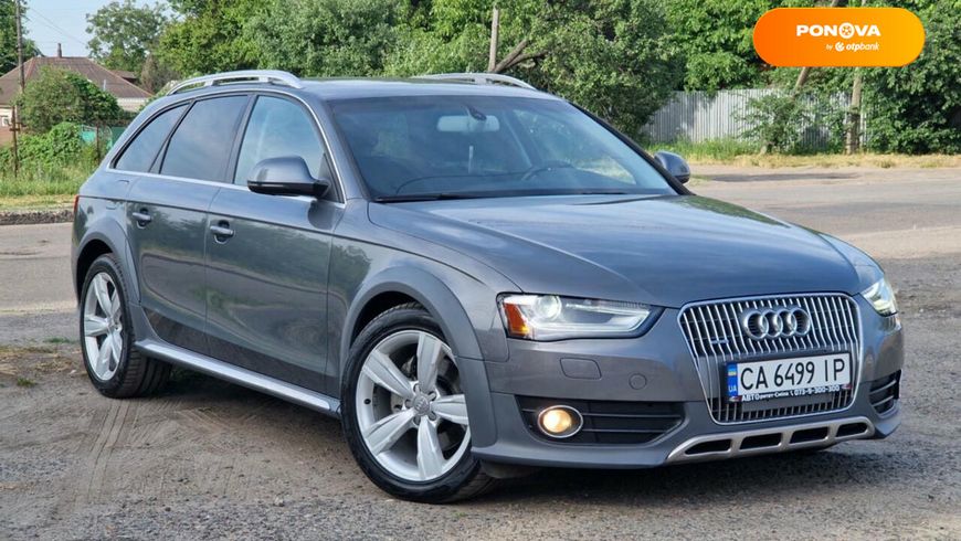 Audi A4 Allroad, 2012, Бензин, 2 л., 215 тис. км, Універсал, Сірий, Сміла 98735 фото