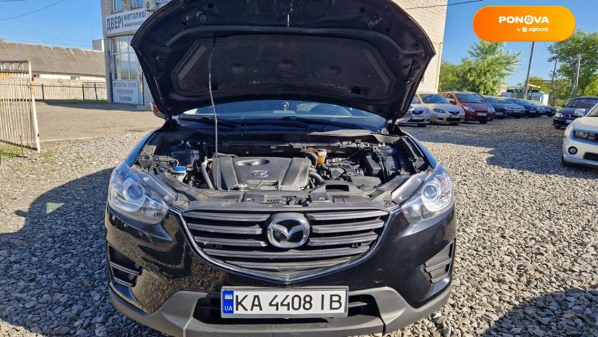 Mazda CX-5, 2016, Бензин, 2.5 л., 105 тис. км, Позашляховик / Кросовер, Чорний, Сміла 43629 фото