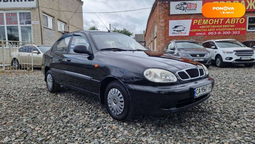 Daewoo Lanos, 2009, Бензин, 1.4 л., 134 тыс. км, Седан, Чорный, Смела 98732 фото