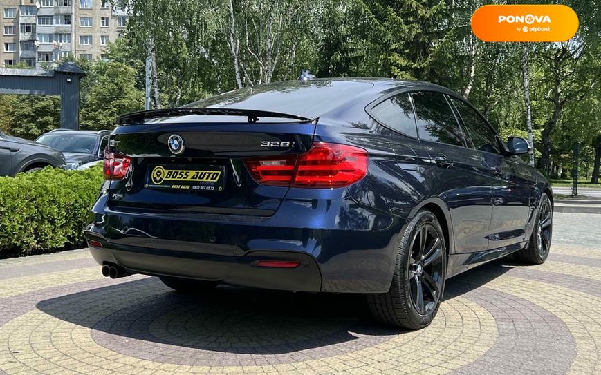 BMW 3 Series GT, 2015, Бензин, 2 л., 126 тис. км, Ліфтбек, Синій, Львів 101395 фото