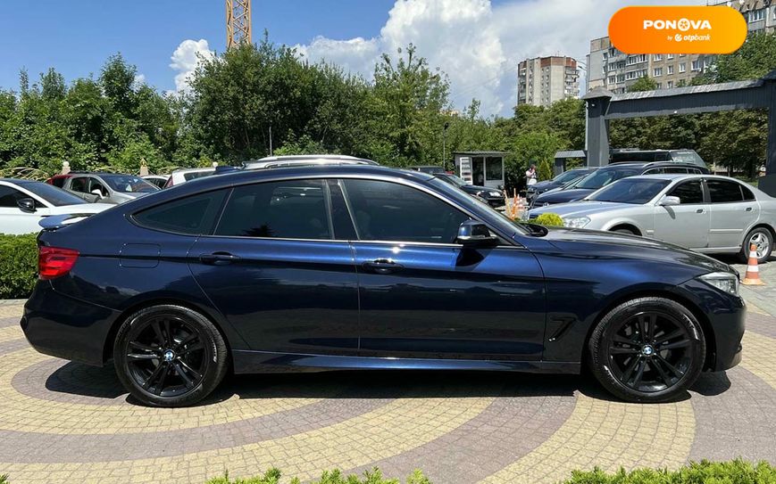 BMW 3 Series GT, 2015, Бензин, 2 л., 126 тис. км, Ліфтбек, Синій, Львів 101395 фото