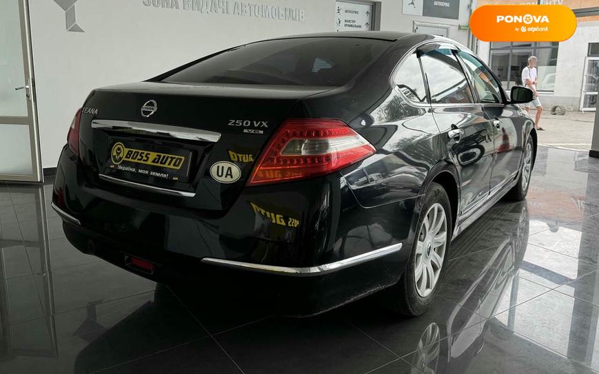 Nissan Teana, 2008, Газ пропан-бутан / Бензин, 2.5 л., 268 тис. км, Седан, Чорний, Червоноград 110649 фото