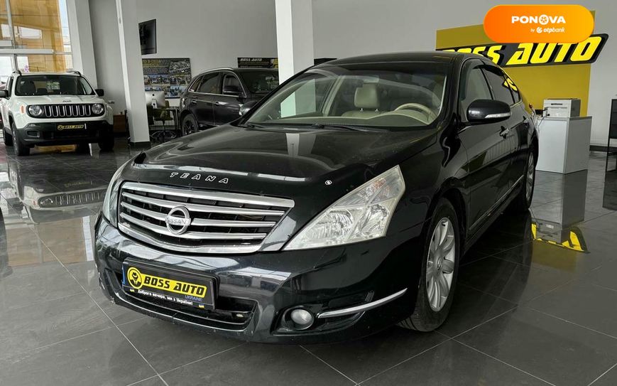 Nissan Teana, 2008, Газ пропан-бутан / Бензин, 2.5 л., 268 тис. км, Седан, Чорний, Червоноград 110649 фото