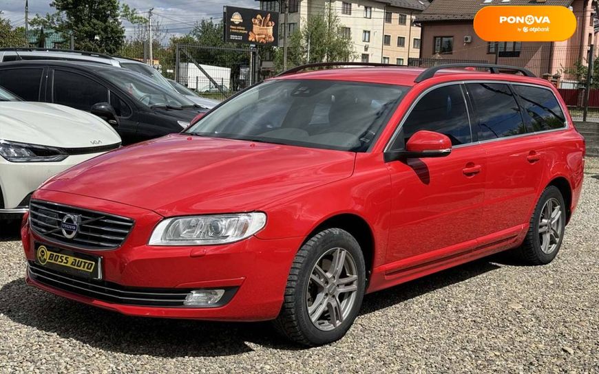 Volvo V70, 2015, Газ пропан-бутан / Бензин, 1.97 л., 220 тис. км, Універсал, Червоний, Коломия 99638 фото