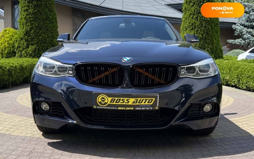 BMW 3 Series GT, 2015, Бензин, 2 л., 126 тис. км, Ліфтбек, Синій, Львів 101395 фото