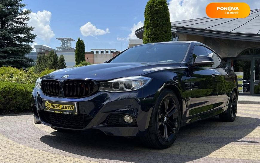 BMW 3 Series GT, 2015, Бензин, 2 л., 126 тис. км, Ліфтбек, Синій, Львів 101395 фото