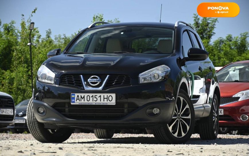 Nissan Qashqai+2, 2011, Дизель, 2 л., 174 тис. км, Позашляховик / Кросовер, Чорний, Бердичів 103183 фото