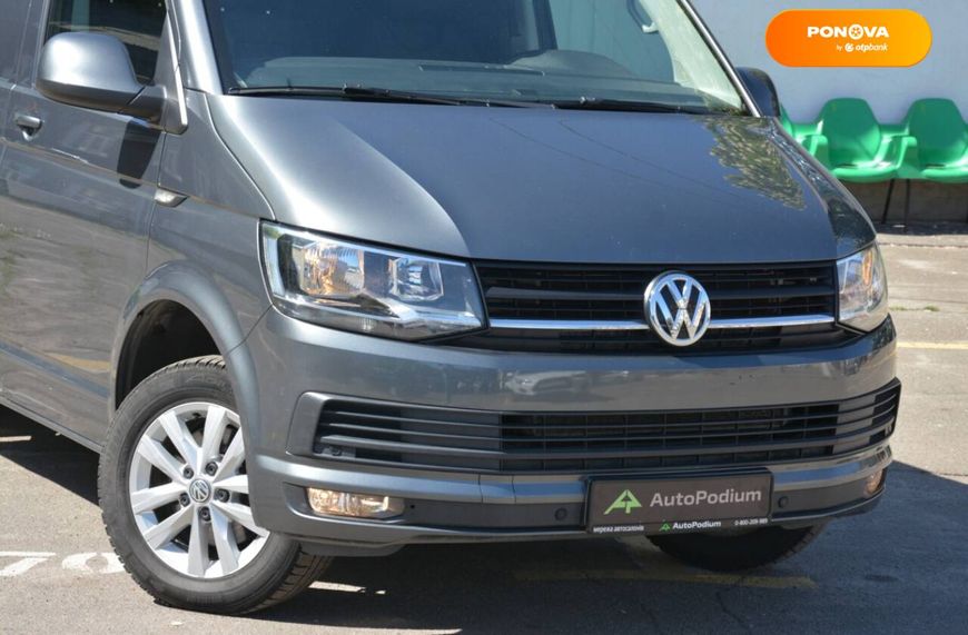 Volkswagen Transporter, 2017, Дизель, 219 тыс. км, Вантажопасажирський фургон, Серый, Киев 43527 фото