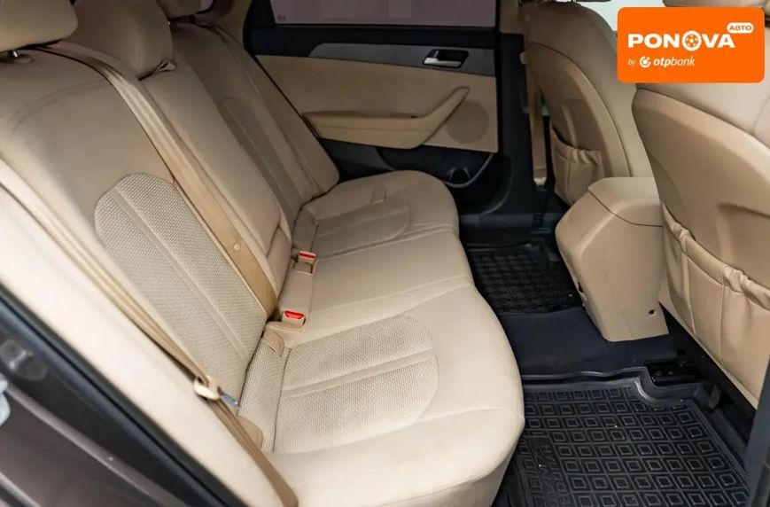 Hyundai Sonata, 2016 р., Бензин, 170 тис. км, Седан, Коричневий, Київ AT-10422090 фото