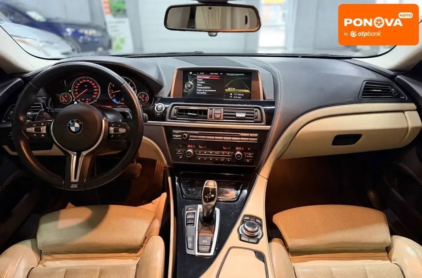 BMW 6 Series Gran Coupe, 2013 р., Бензин, 236 тис. км, Купе, Чорний, Кам'янське (Дніпродзержинськ) AT-10412895 фото
