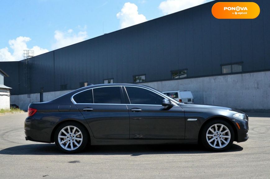 BMW 5 Series, 2014, Бензин, 3 л., 182 тыс. км, Седан, Серый, Киев 110916 фото