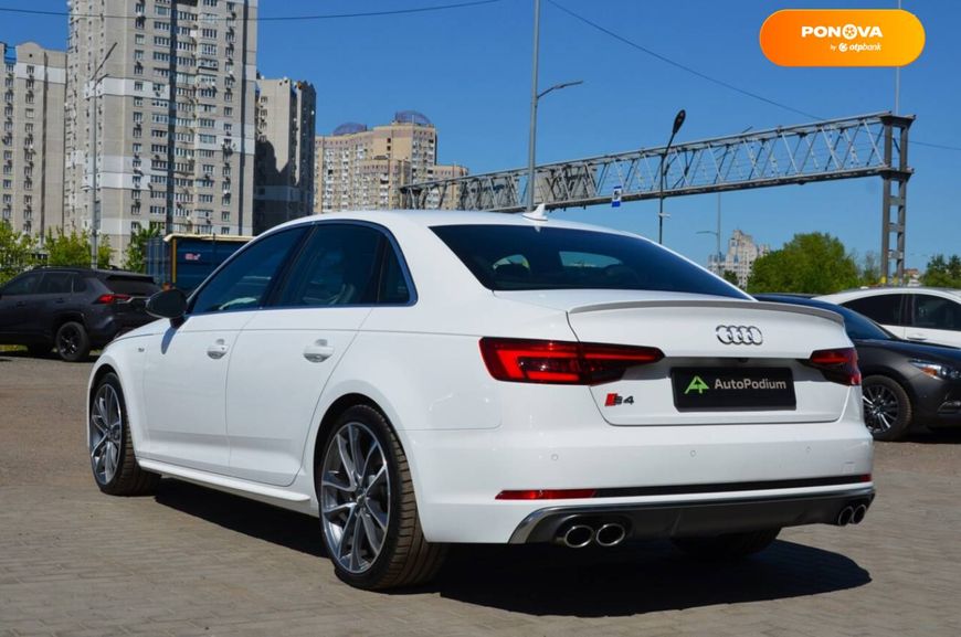 Audi S4, 2017, Бензин, 3 л., 116 тыс. км, Седан, Белый, Киев 43578 фото