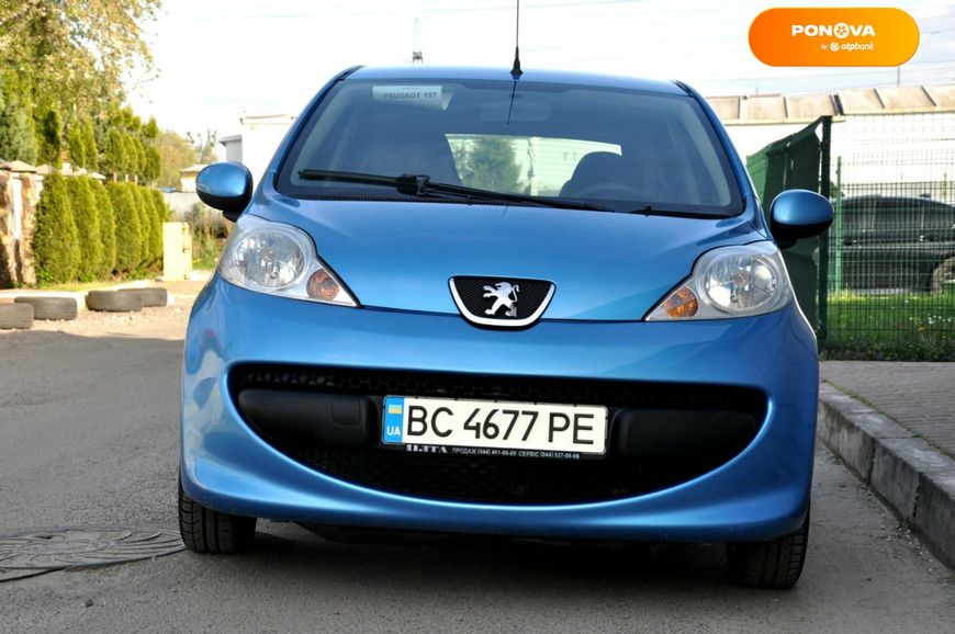 Peugeot 107, 2007, Бензин, 1 л., 179 тис. км, Хетчбек, Синій, Львів 35760 фото