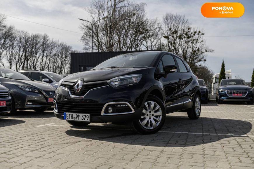 Renault Captur, 2015, Дизель, 1.5 л., 197 тыс. км, Внедорожник / Кроссовер, Чорный, Львов 9634 фото