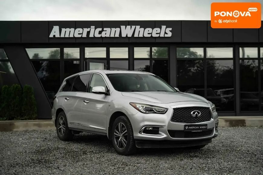 Infiniti QX60, 2018 р., Бензин, 115 тис. км, Позашляховик / Кросовер, Сірий, Чернівці AT-10418364 фото