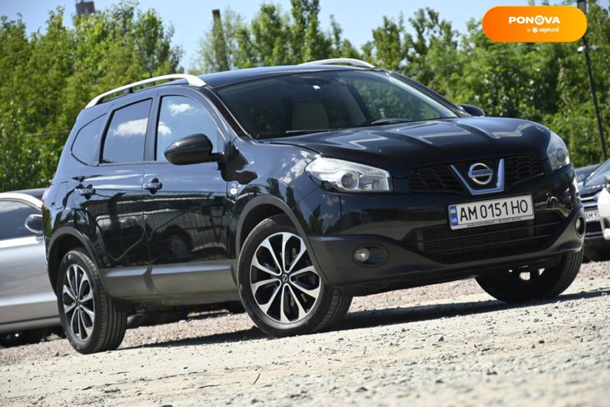 Nissan Qashqai+2, 2011, Дизель, 2 л., 174 тис. км, Позашляховик / Кросовер, Чорний, Бердичів 103183 фото