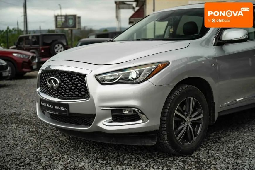 Infiniti QX60, 2018 р., Бензин, 115 тис. км, Позашляховик / Кросовер, Сірий, Чернівці AT-10418364 фото