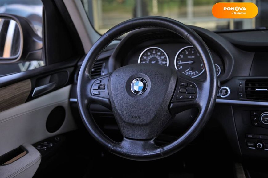 BMW X3, 2012, Бензин, 2 л., 281 тис. км, Позашляховик / Кросовер, Коричневий, Харків 35356 фото