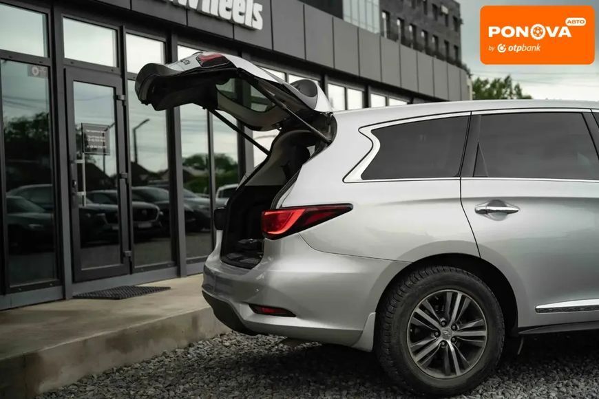 Infiniti QX60, 2018 р., Бензин, 115 тис. км, Позашляховик / Кросовер, Сірий, Чернівці AT-10418364 фото
