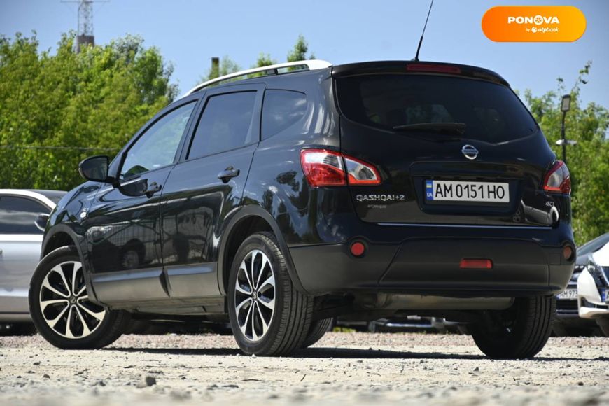 Nissan Qashqai+2, 2011, Дизель, 2 л., 174 тис. км, Позашляховик / Кросовер, Чорний, Бердичів 103183 фото