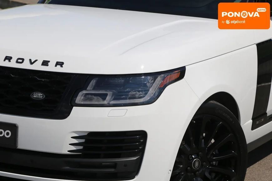 Land Rover Range Rover, 2019 р., Бензин, 82 тис. км, Позашляховик / Кросовер, Білий, Київ AT-10419491 фото