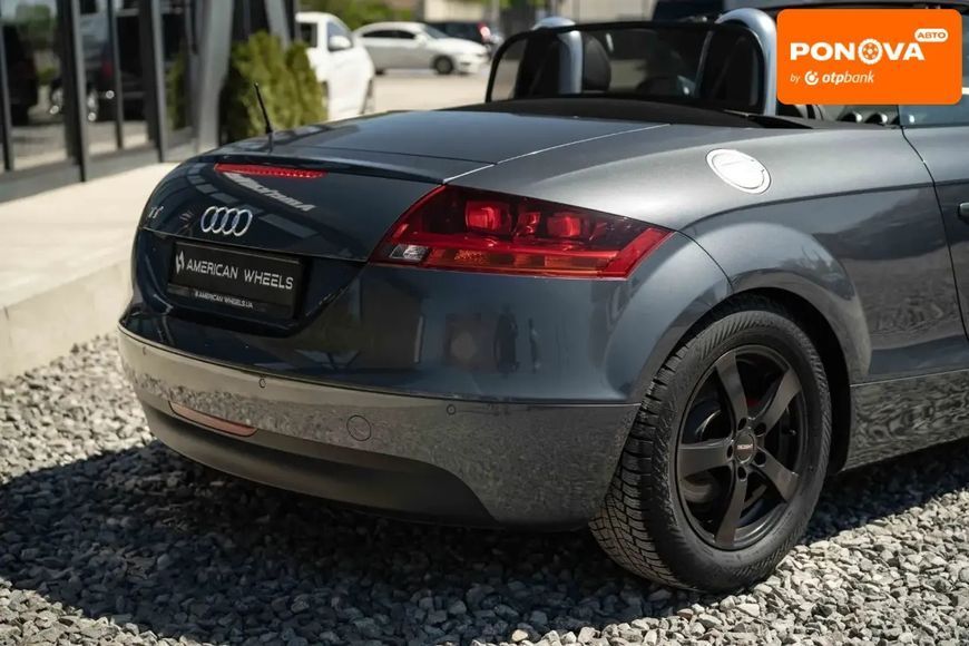 Audi TT, 2008 р., Бензин, 198 тис. км, Кабріолет, Сірий, Чернівці AT-10417394 фото