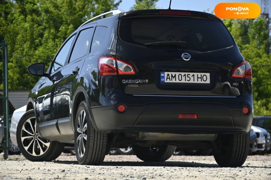 Nissan Qashqai+2, 2011, Дизель, 2 л., 174 тис. км, Позашляховик / Кросовер, Чорний, Бердичів 103183 фото