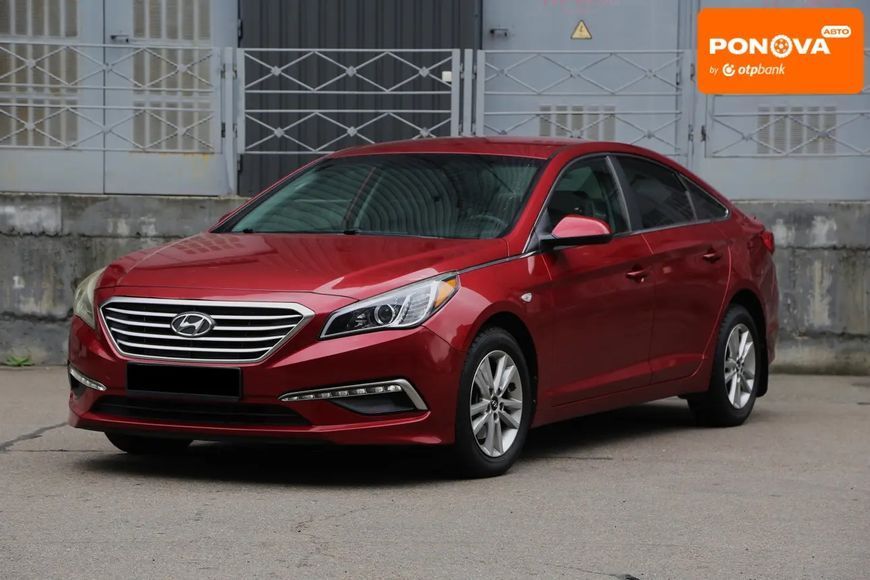 Hyundai Sonata, 2014 р., Бензин, 96 тис. км, Седан, Червоний, Київ AT-10417832 фото