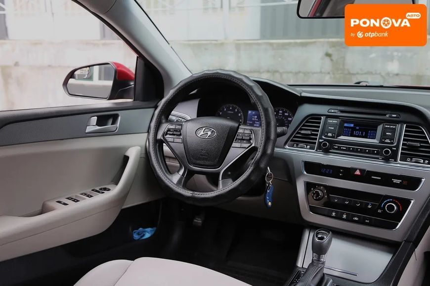 Hyundai Sonata, 2014 р., Бензин, 96 тис. км, Седан, Червоний, Київ AT-10417832 фото