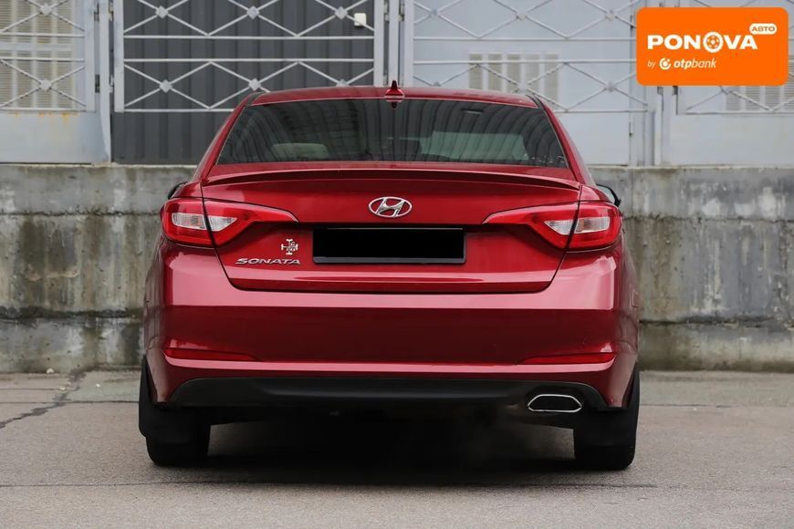 Hyundai Sonata, 2014 р., Бензин, 96 тис. км, Седан, Червоний, Київ AT-10417832 фото