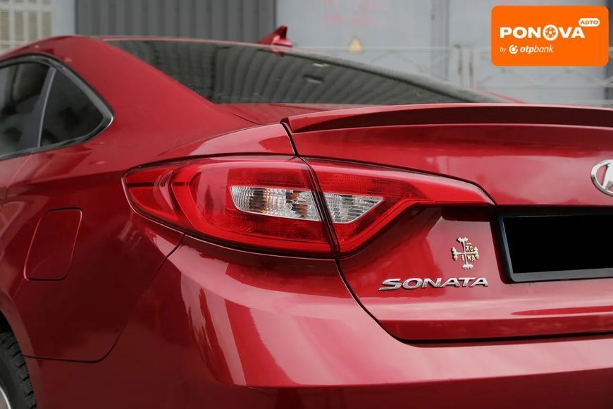 Hyundai Sonata, 2014 р., Бензин, 96 тис. км, Седан, Червоний, Київ AT-10417832 фото