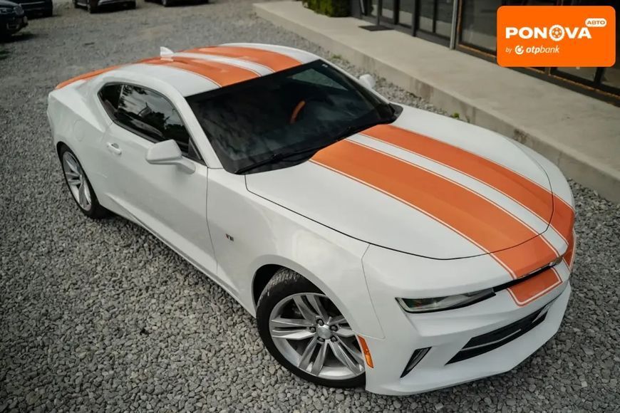 Chevrolet Camaro, 2016 р., Бензин, 120 тис. км, Купе, Білий, Чернівці AT-10402126 фото