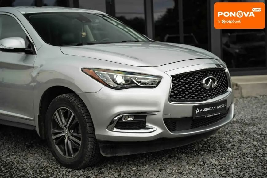 Infiniti QX60, 2018 р., Бензин, 115 тис. км, Позашляховик / Кросовер, Сірий, Чернівці AT-10418364 фото