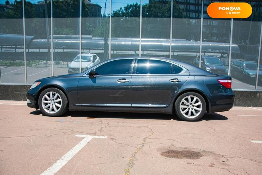 Lexus LS, 2007, Бензин, 4.6 л., 192 тис. км, Седан, Сірий, Київ 110149 фото