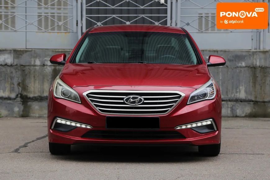 Hyundai Sonata, 2014 р., Бензин, 96 тис. км, Седан, Червоний, Київ AT-10417832 фото
