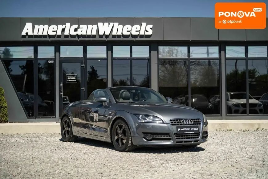 Audi TT, 2008 р., Бензин, 198 тис. км, Кабріолет, Сірий, Чернівці AT-10417394 фото