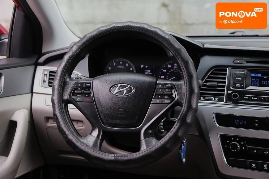 Hyundai Sonata, 2014 р., Бензин, 96 тис. км, Седан, Червоний, Київ AT-10417832 фото