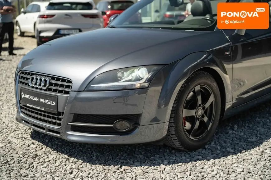 Audi TT, 2008 р., Бензин, 198 тис. км, Кабріолет, Сірий, Чернівці AT-10417394 фото