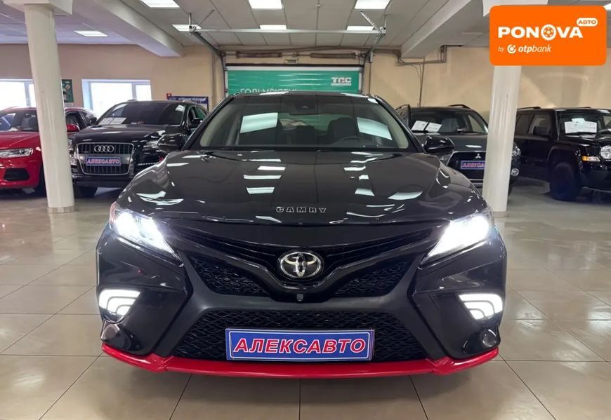 Toyota Camry, 2017 г., Бензин, 104 тыс. км, Седан, Чорный, Кропивницкий (Кировоград) AT-10407962 фото