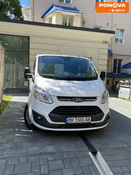 Ford Transit Custom, 2015, Дизель, 2.2 л., 251 тис. км, Мінівен, Білий, Рівне Cars-Pr-268541 фото