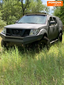 Nissan Navara, 2008, Дизель, 2.49 л., 290 тис. км, Пікап, Сірий, Дніпро (Дніпропетровськ) Cars-Pr-261075 фото