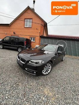 BMW 5 Series, 2016 г., Дизель, 300 тыс. км, Универсал, Чорный, Дергачі AT-10412484 фото