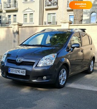 Toyota Corolla Verso, 2008, Бензин, 1.8 л., 168 тис. км, Мінівен, Сірий, Одеса Cars-Pr-66992 фото