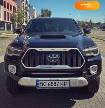 Toyota Tacoma, 2018, Бензин, 3.46 л., 70 тис. км, Пікап, Чорний, Львів Cars-Pr-139299 фото