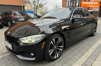 BMW 4 Series, 2014, Бензин, 2 л., 182 тис. км, Кабріолет, Чорний, Івано-Франківськ Cars-Pr-265091 фото