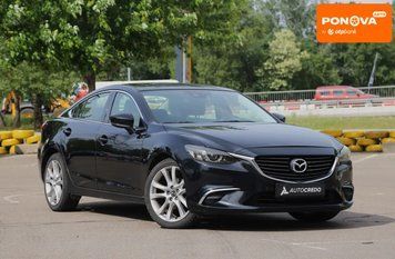 Mazda 6, 2017 г., Бензин, 105 тыс. км, Седан, Чорный, Киев AT-10418347 фото