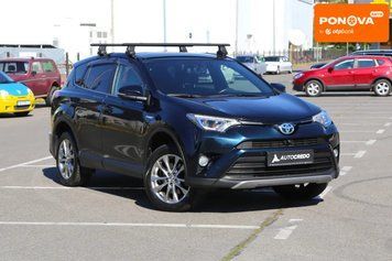 Toyota RAV4, 2016 г., Гибрид (HEV), 198 тыс. км, Внедорожник / Кроссовер, Синий, Киев AT-10426639 фото