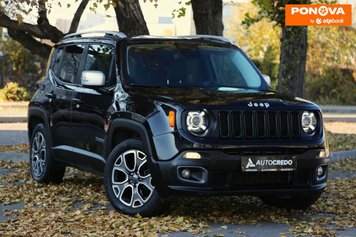 Jeep Renegade, 2015, Бензин, 2.36 л., 171 тис. км, Позашляховик / Кросовер, Чорний, Київ 280427 фото