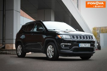 Jeep Compass, 2017, Газ пропан-бутан / Бензин, 2.36 л., 122 тис. км, Позашляховик / Кросовер, Чорний, Київ 279187 фото