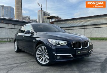 BMW 5 Series GT, 2016, Дизель, 2 л., 123 тис. км, Ліфтбек, Синій, Київ 278446 фото